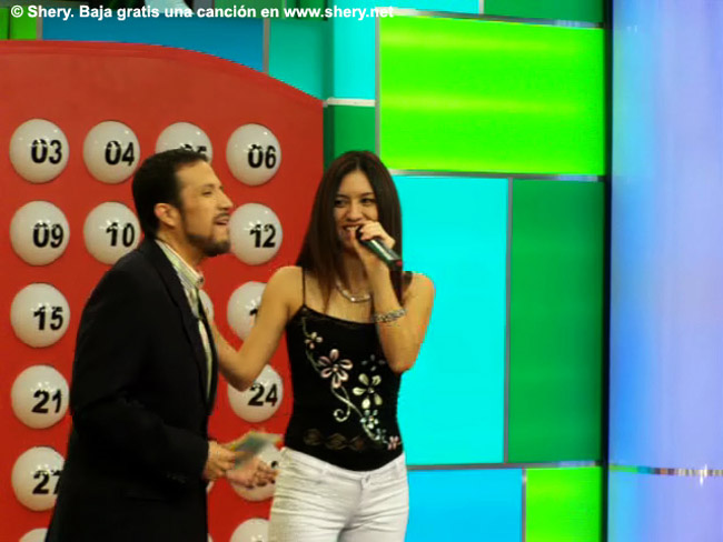 Shery con Nelson Leal