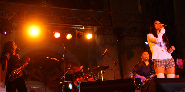 Shery en directo, concierto en Huehuetenango, Guatemala
