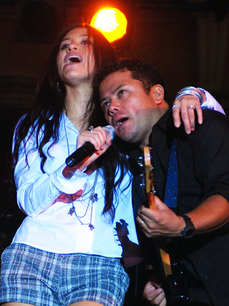 Shery en directo, concierto en Huehuetenango, Guatemala