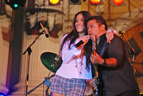 Shery en directo, concierto en Huehuetenango, Guatemala