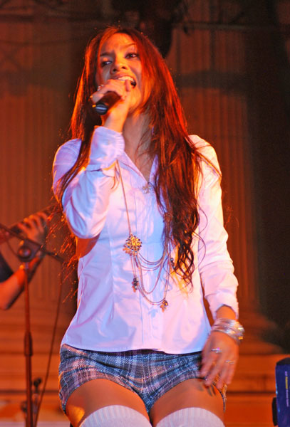 Shery en directo, concierto en Huehuetenango, Guatemala