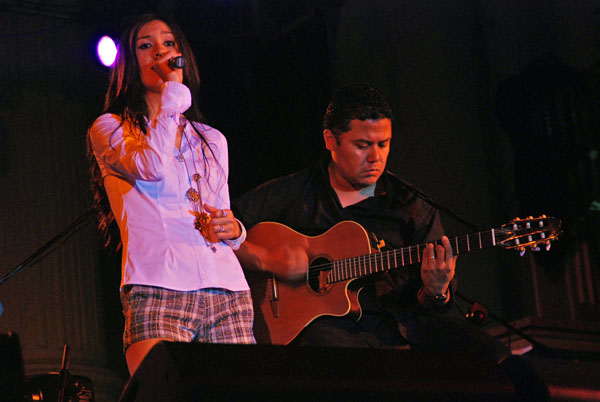 Shery en directo, concierto en Huehuetenango, Guatemala