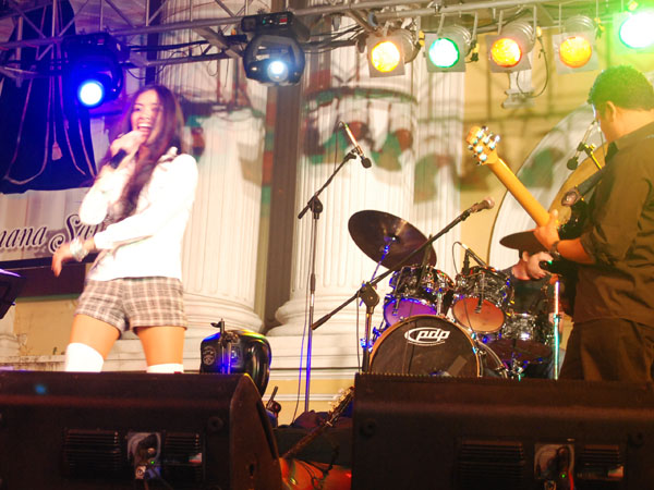 Shery en directo, concierto en Huehuetenango, Guatemala