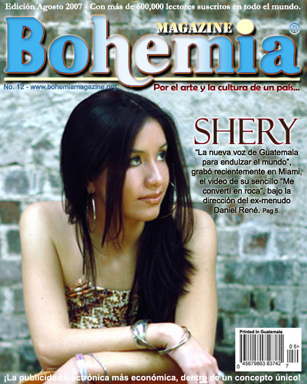 Shery en Bohemia Magazine